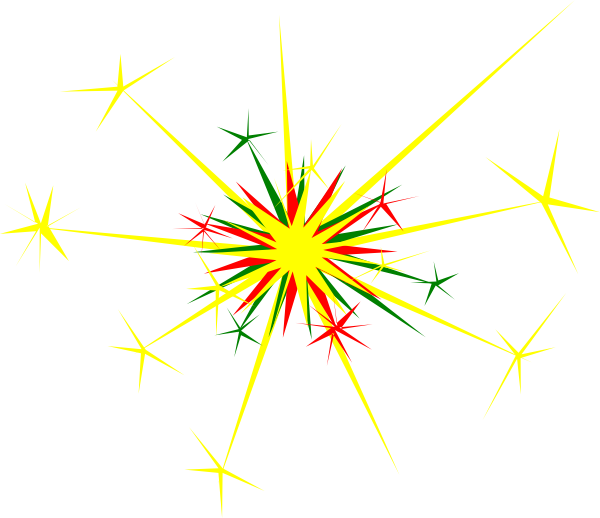 clipart star explosion