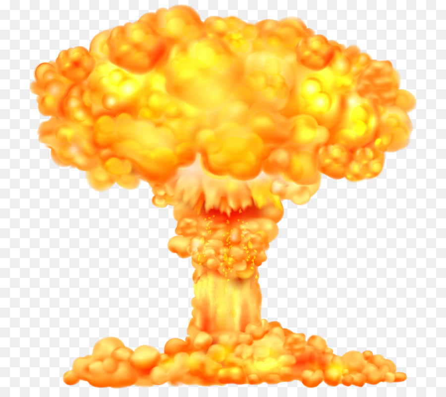 clipart explosion orange