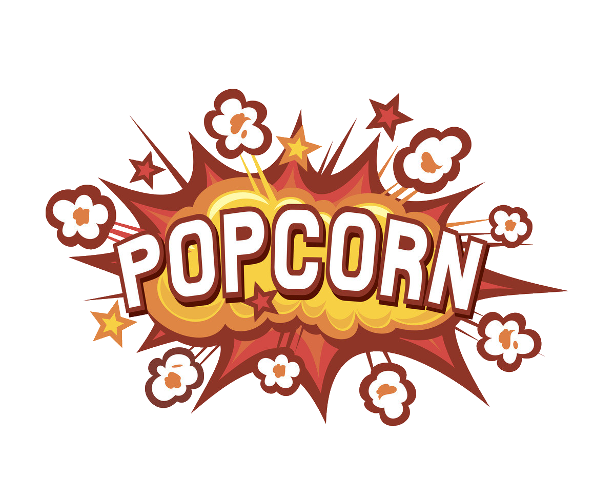 clipart explosion popcorn
