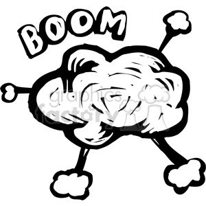 clipart explosion sketch