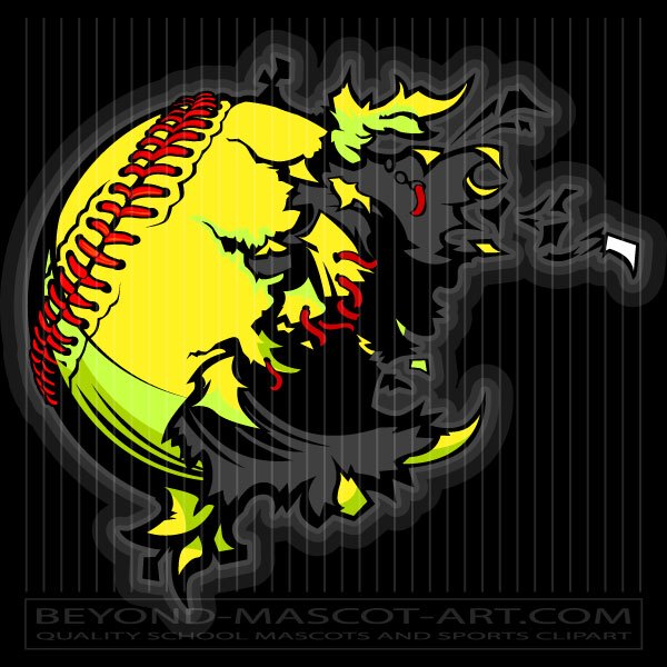 Clipart explosion softball. Fastpitch 