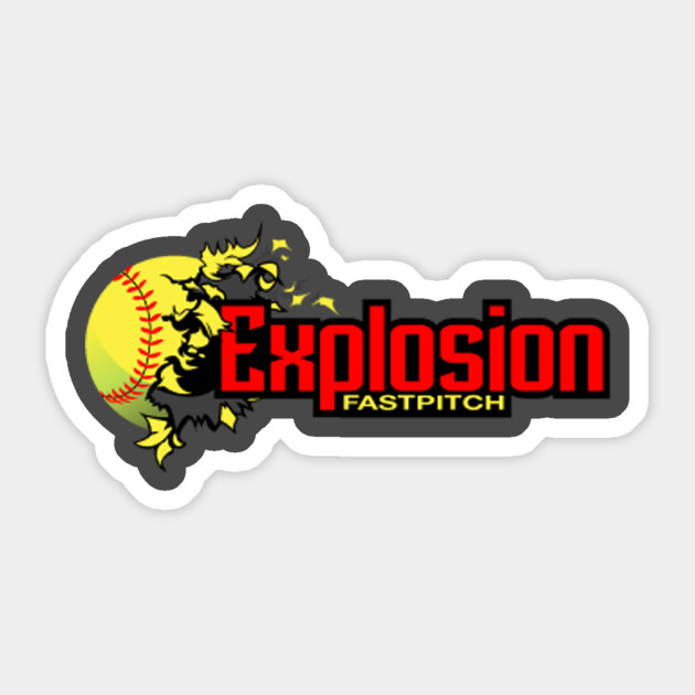 softball clipart explosion