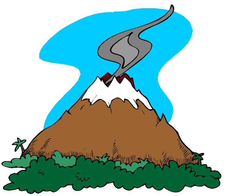 Clipart mountains volcano.  collection of gif