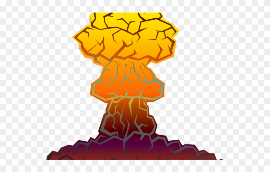 explosion clipart nuclear missile