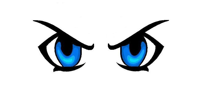 Eyes clipart angry. Free download clip art