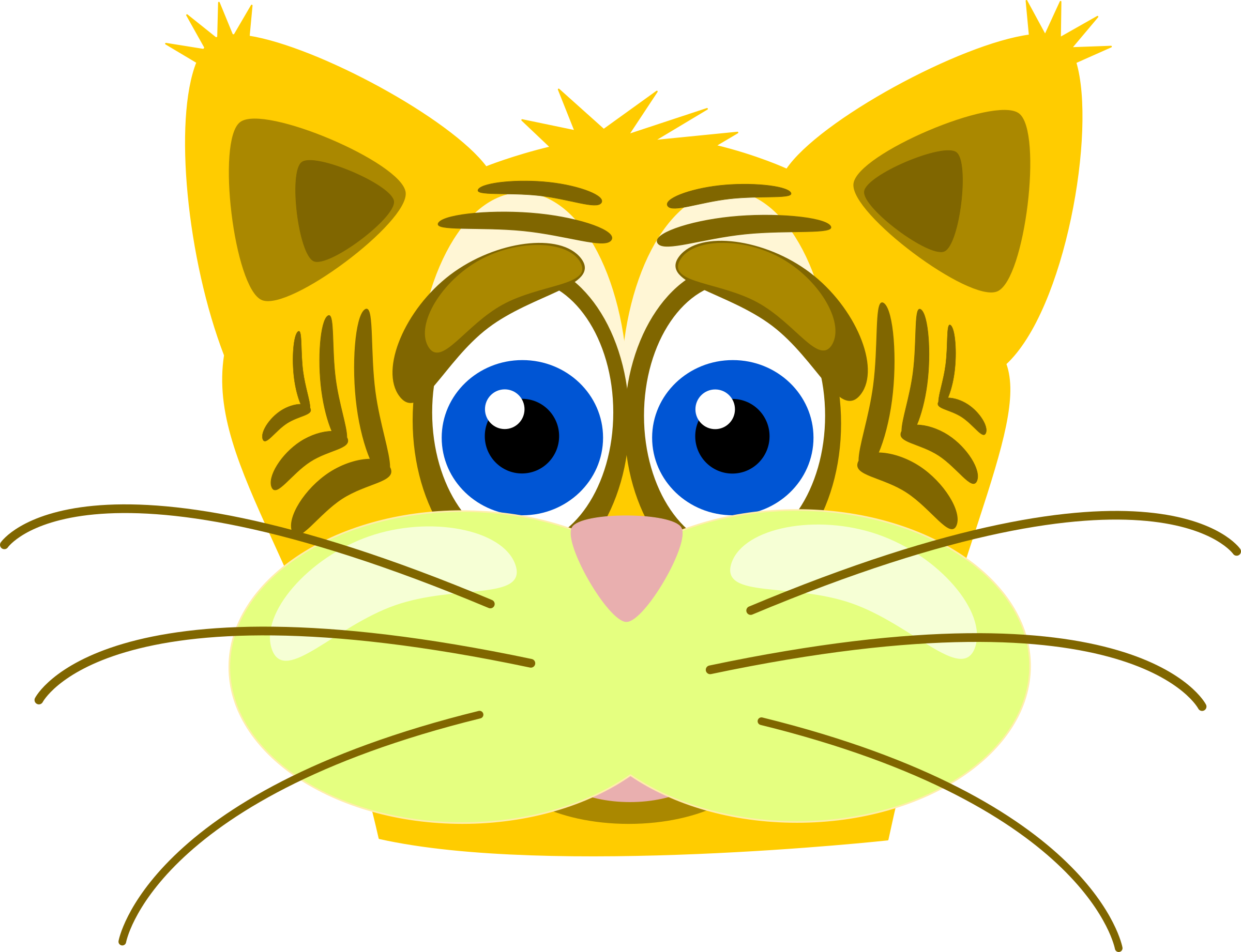 Cat big image png. Clipart tiger sad