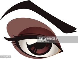 clipart eye feminine