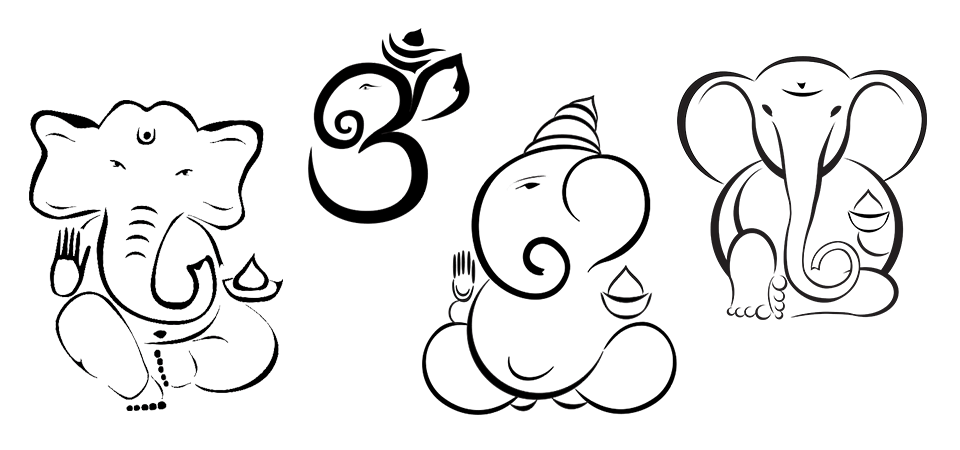 clipart mouse ganesh