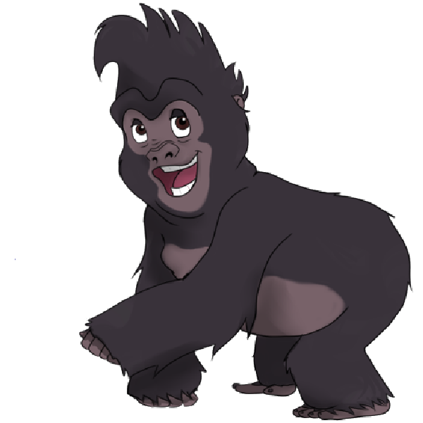 Clipart eyes gorilla.  collection of high