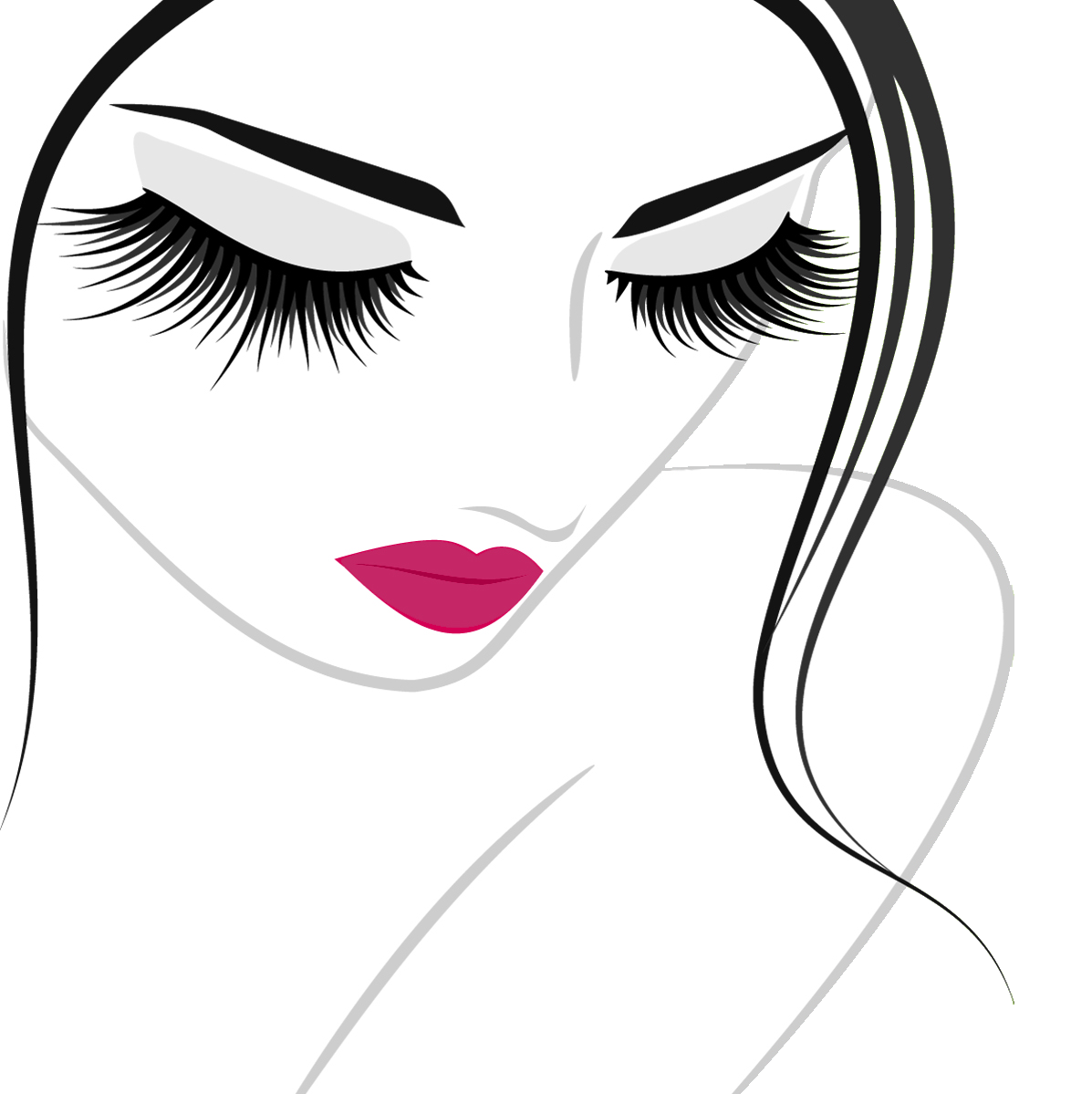Glitter clipart lashes. Bold dramatic beautiful your