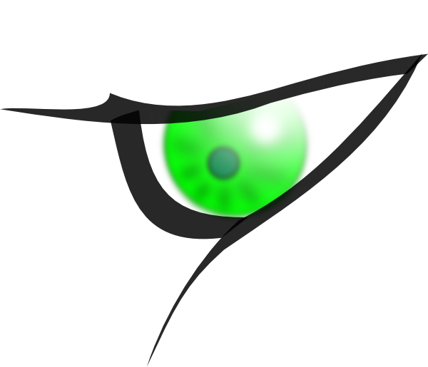 clipart eyes profile