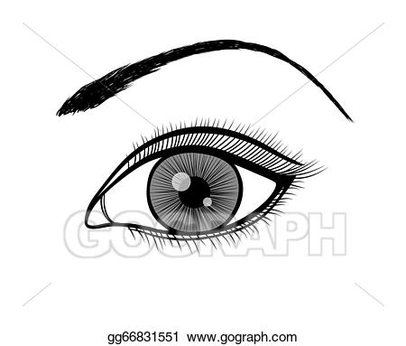 clipart eye profile