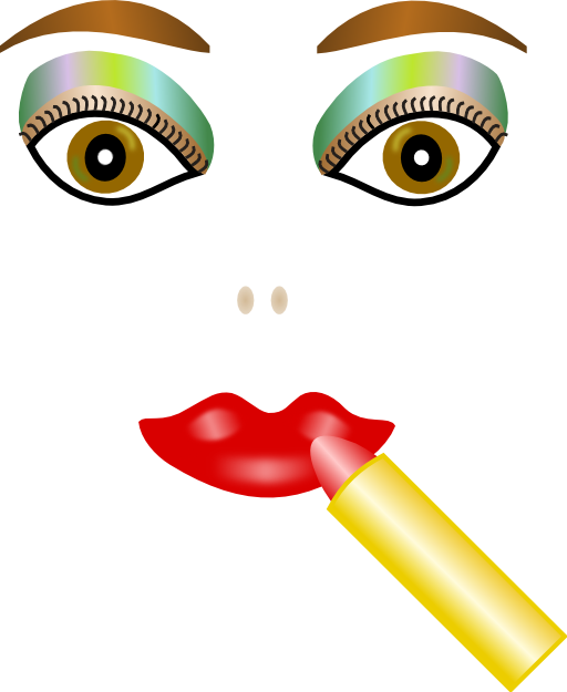 makeup clipart public domain