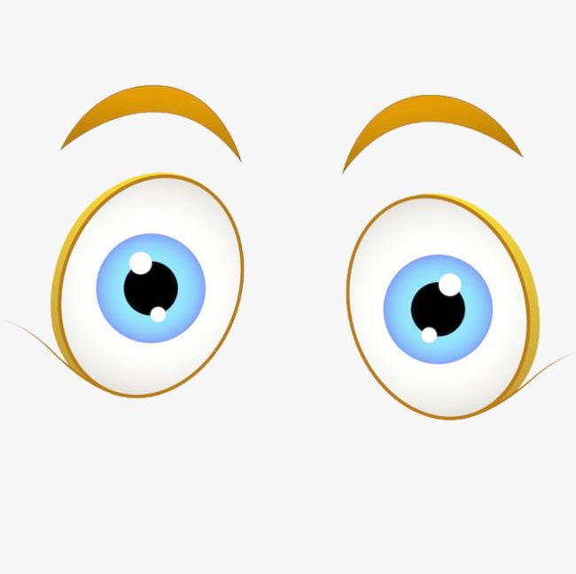 clipart eyes character