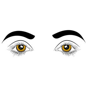 Cliparts of . Clipart eyes illustration