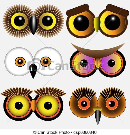 eyeballs clipart owl eyes