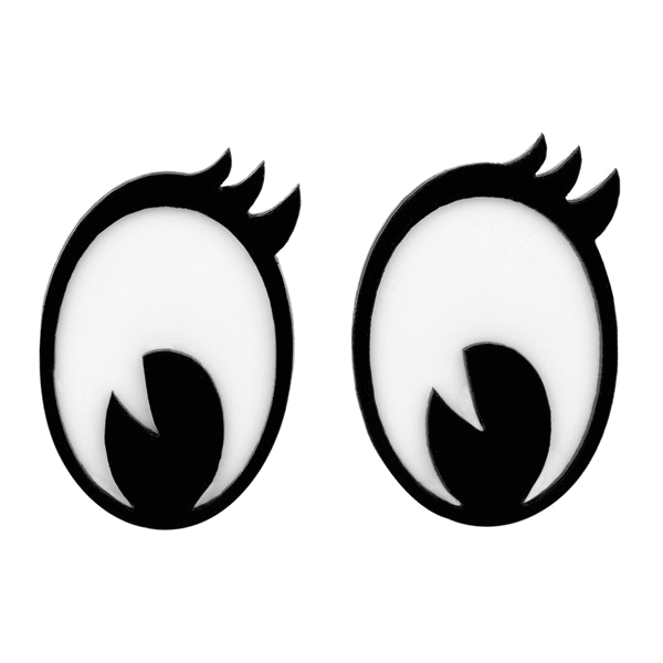 clipart eyes silhouette