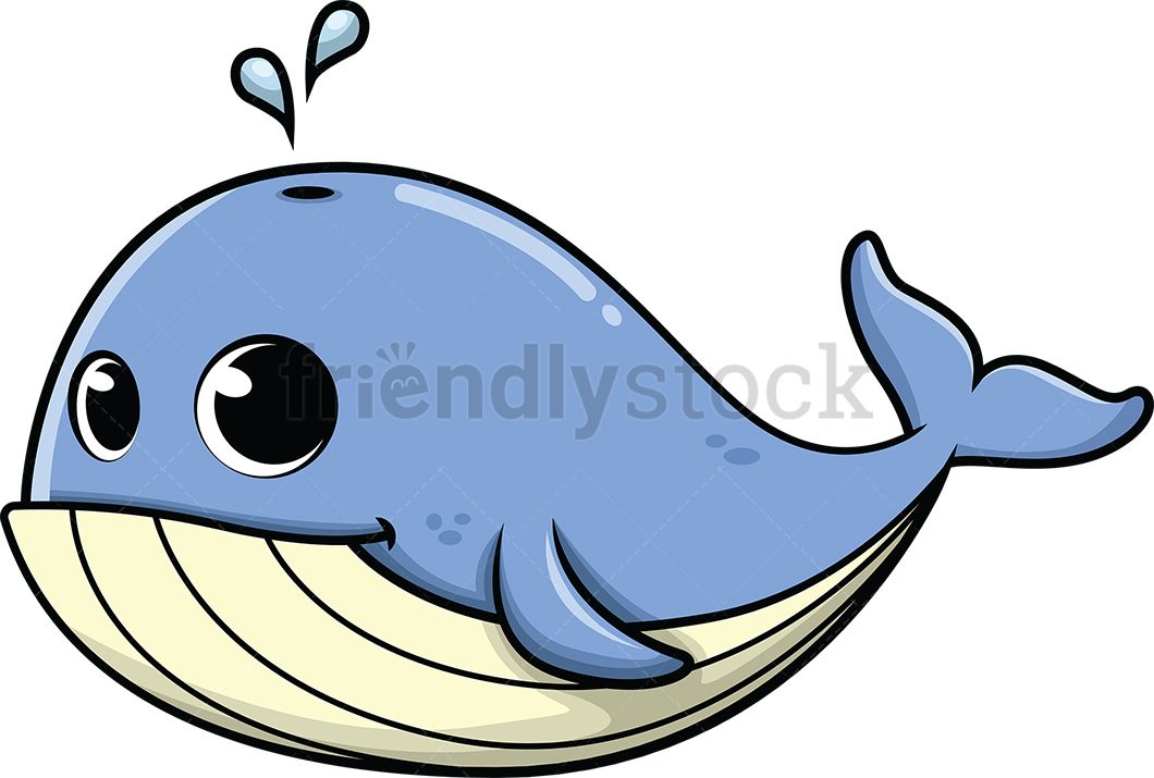 Clipart whale little. Cute baby of animals