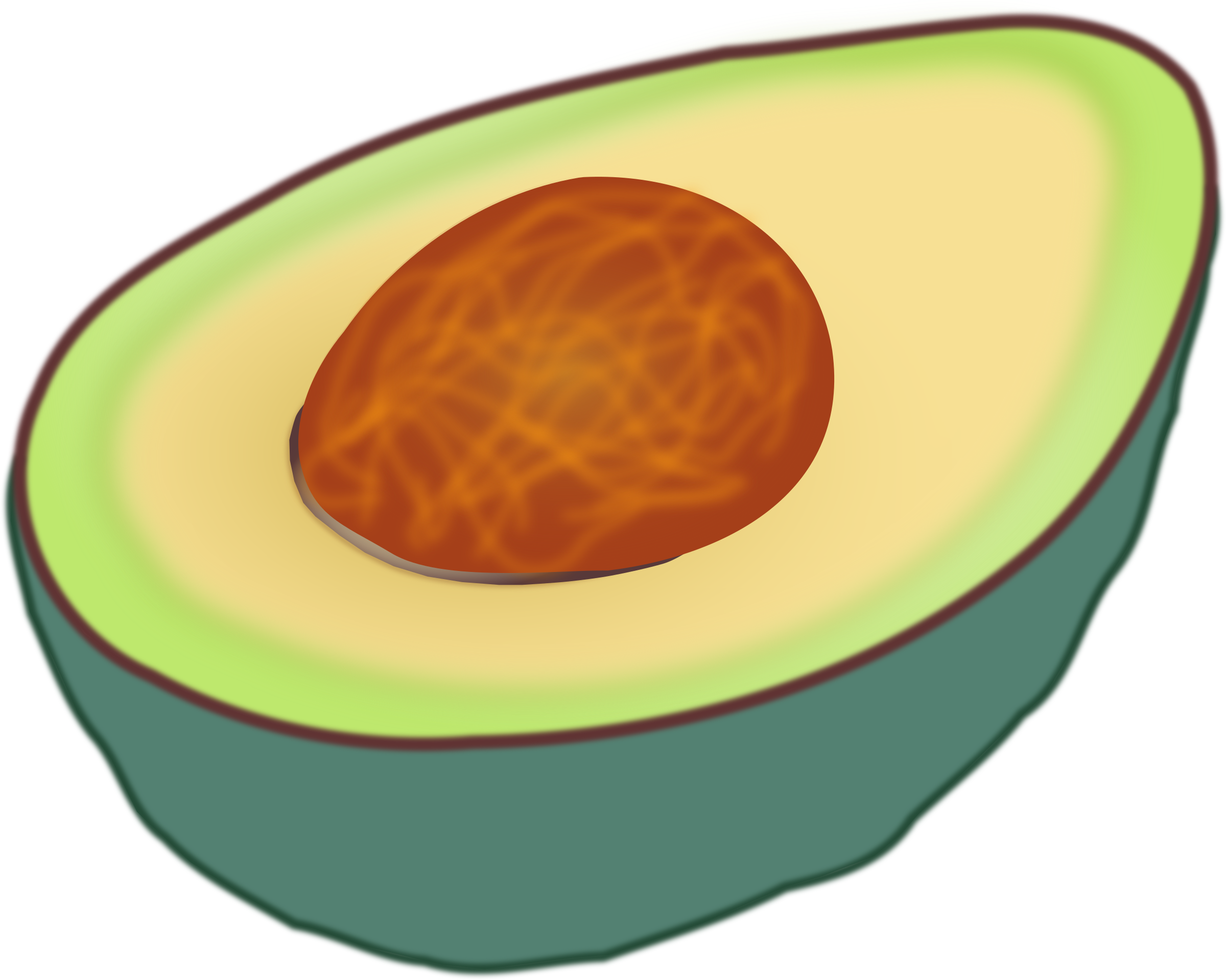 Cute clipart avocado.  collection of drawing