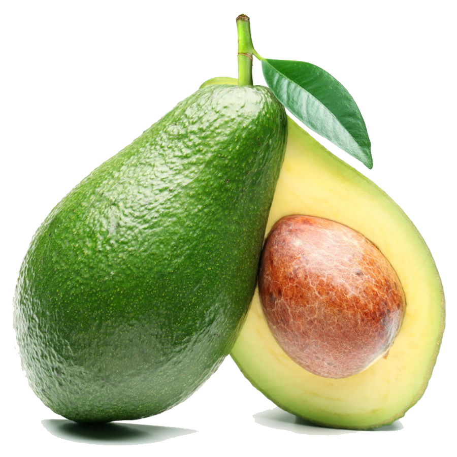 face clipart avocado