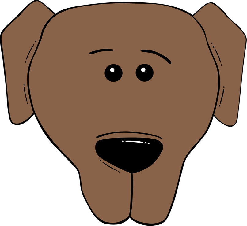 clipart face beagle