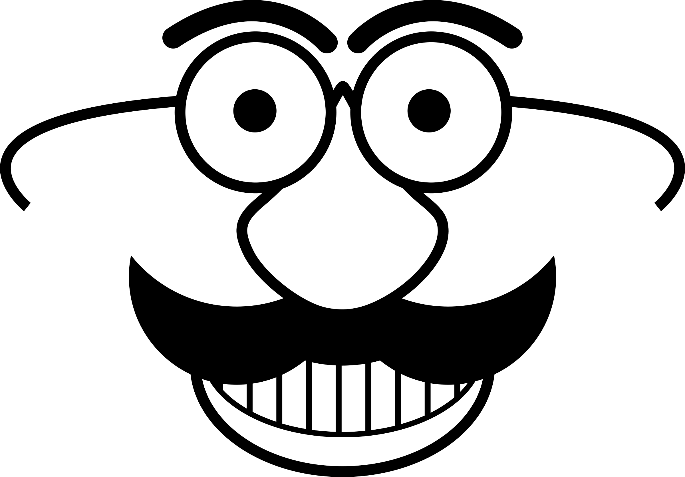 Displaying images for smiley. Whisper clipart black and white