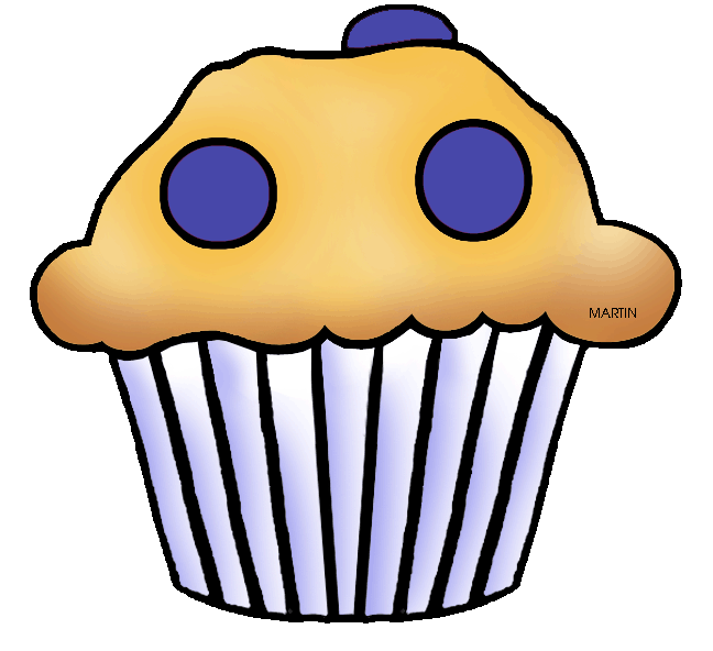 muffins clipart cartoon