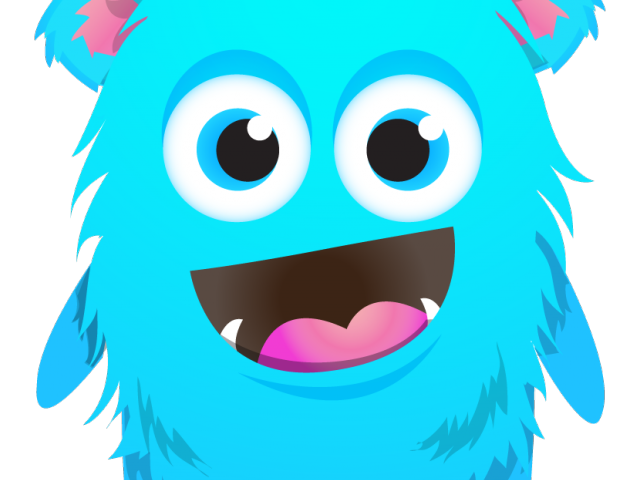 clipart face cookie monster