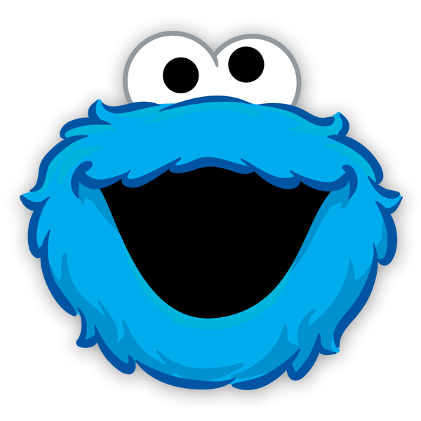 Elmo clipart cookie monster clipart. Stickers house cookies for