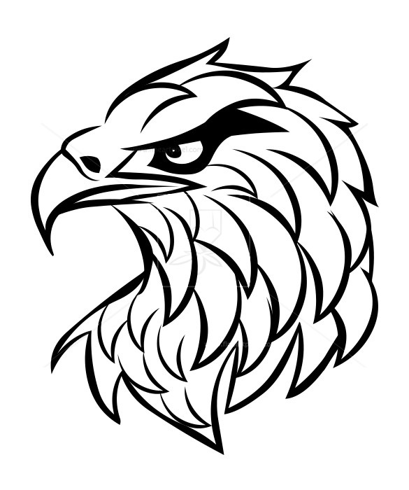 eagle clipart face