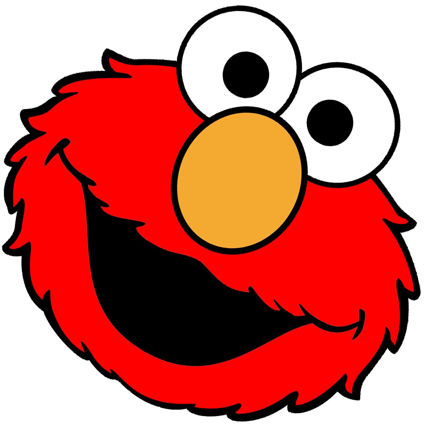 elmo clipart face