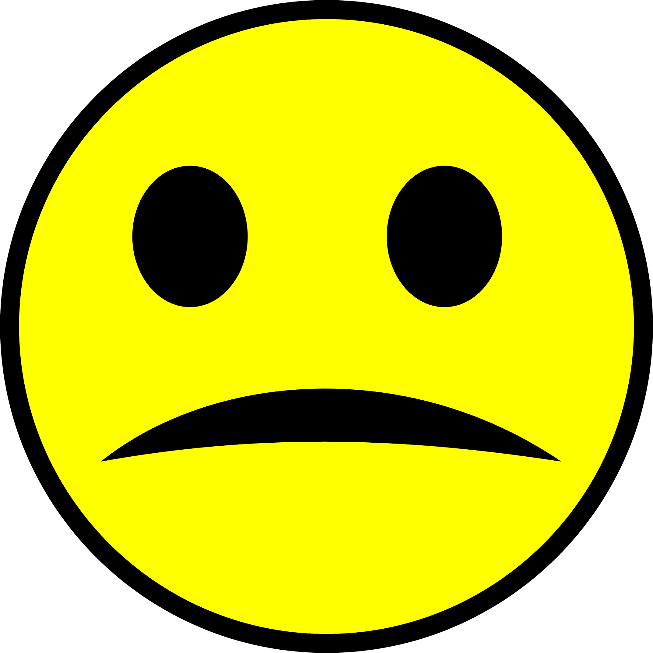 Free picture of a. Smiley clipart sad