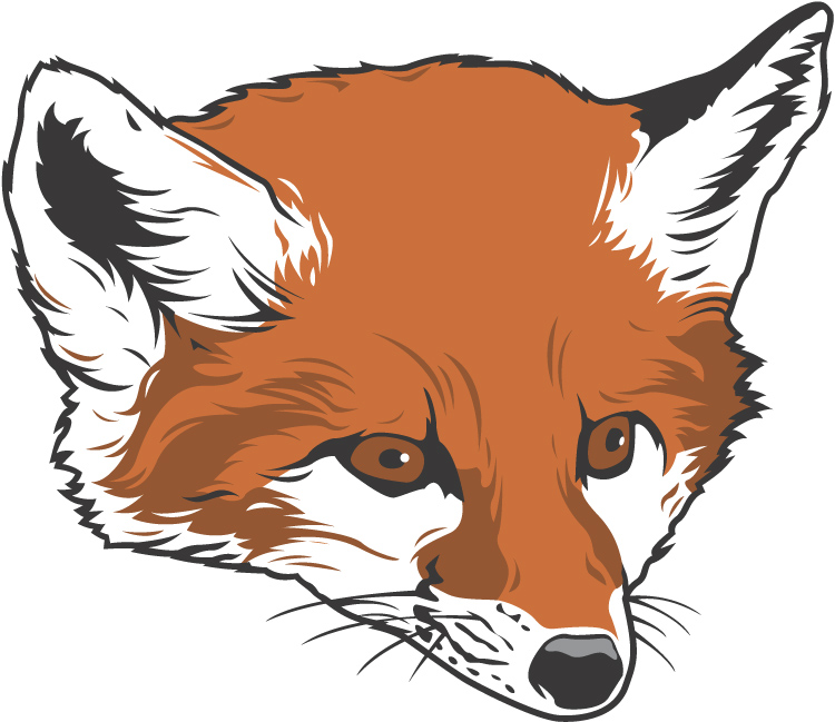clipart fox face