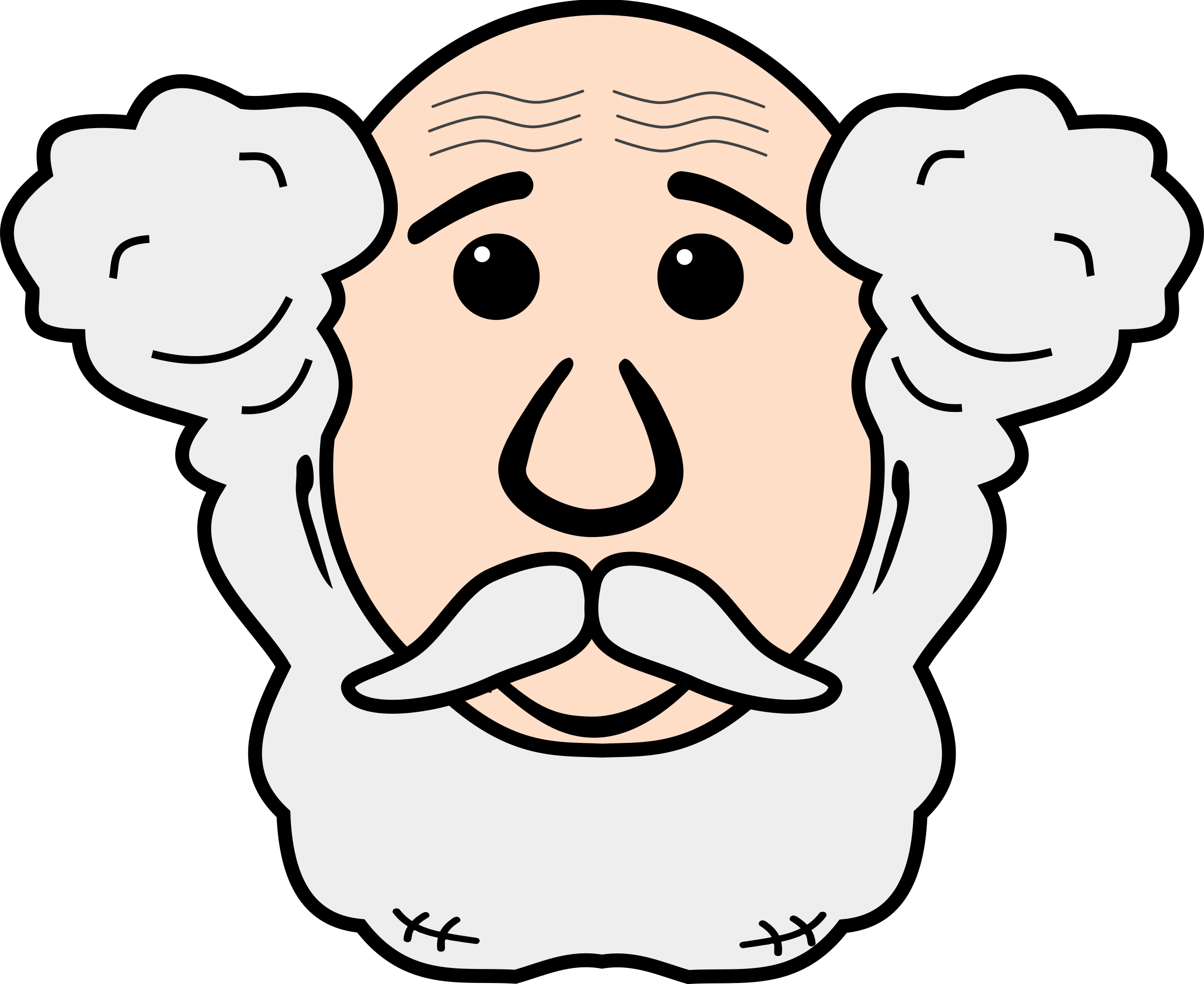 Grandpa pencil and in. Clipart png face