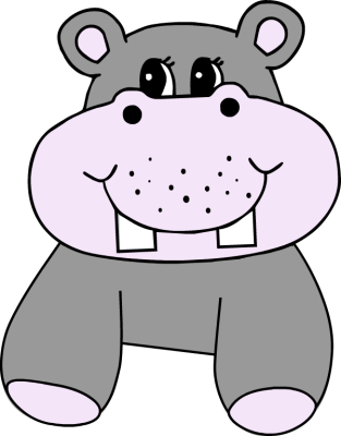 Hippo clipart face. Free cliparts download clip
