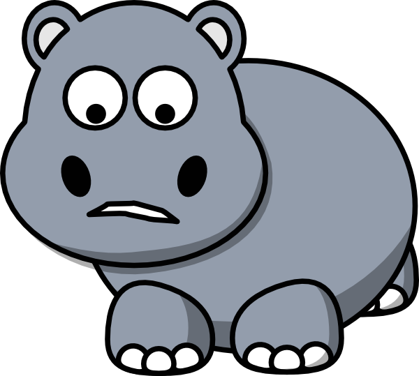 Hippo sad