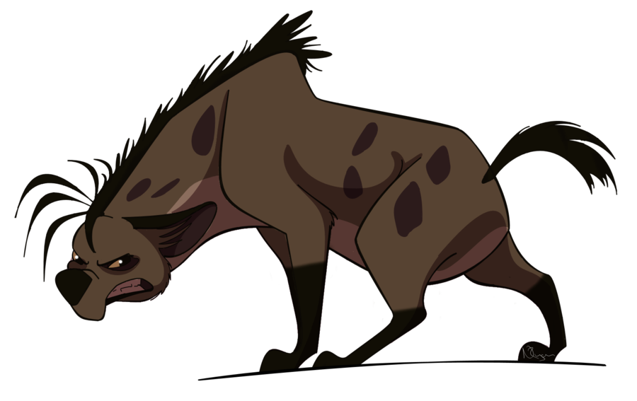 Lions hyena