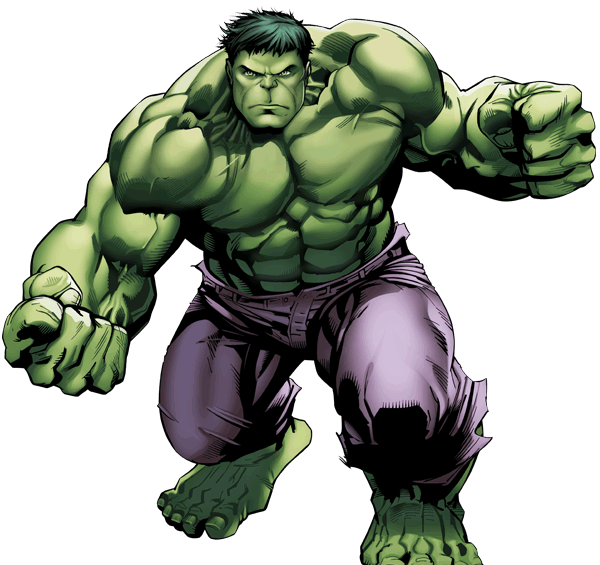 Hulk easy cartoon