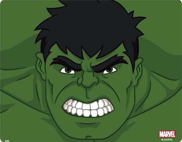 hulk clipart face