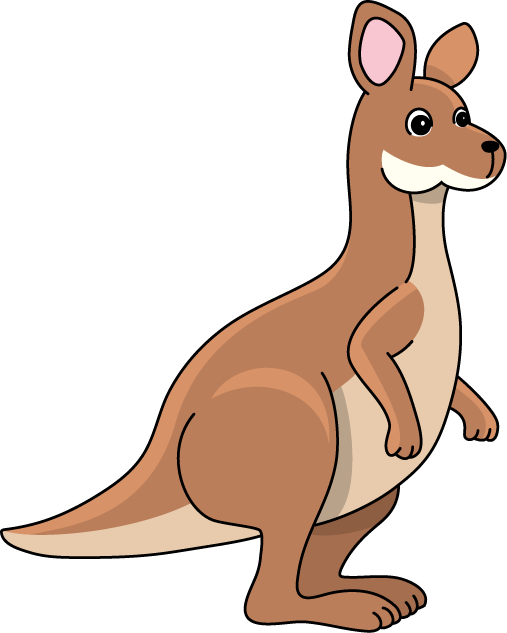 Kangaroo clipart cute. Tag pictures clipartix 