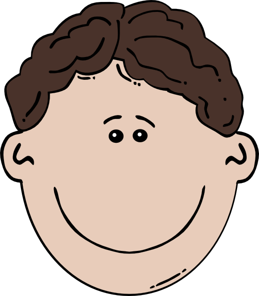 young clipart brother face