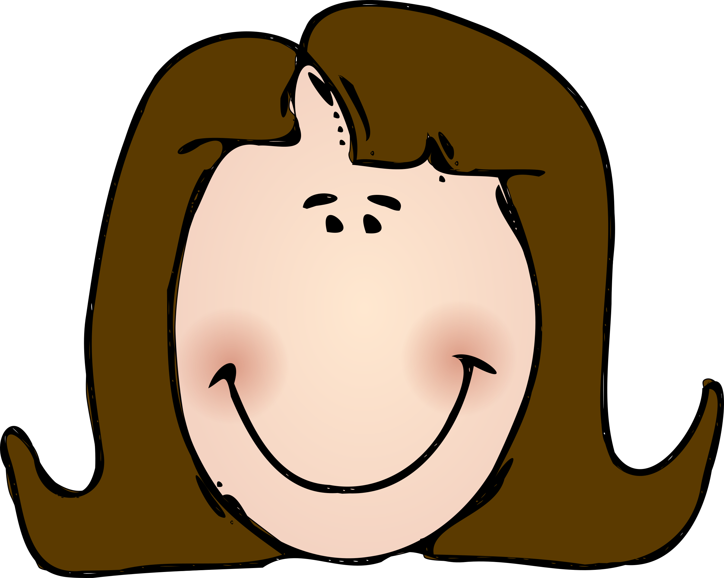clipart face mother