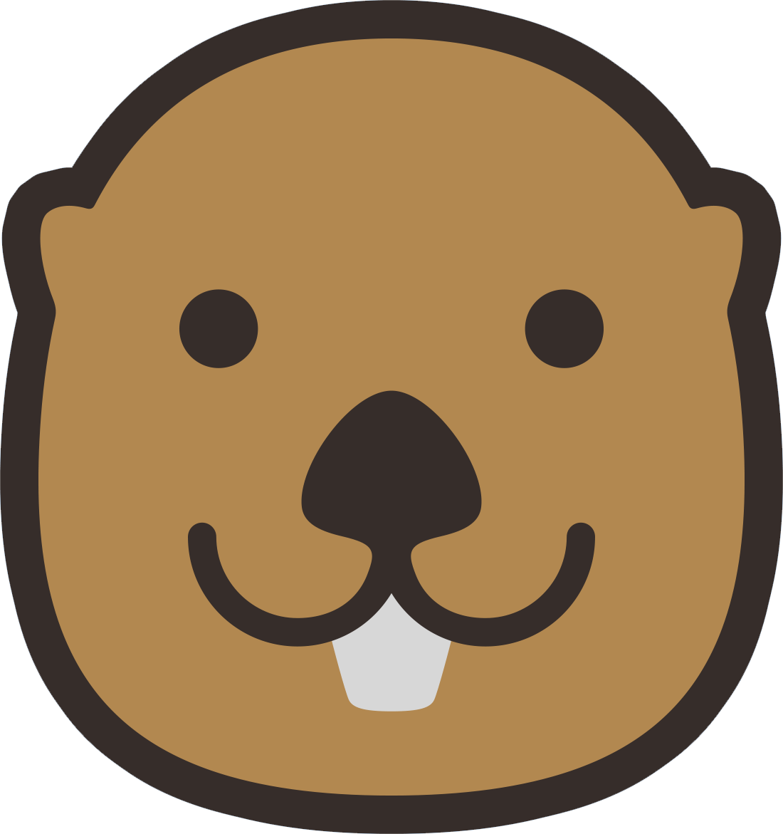 Face clipart otter.  collection of high
