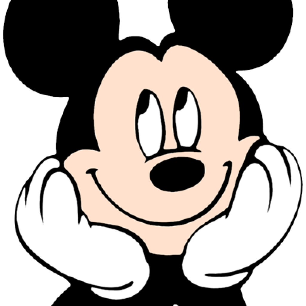 Face mickey mouse frames. Head clipart music