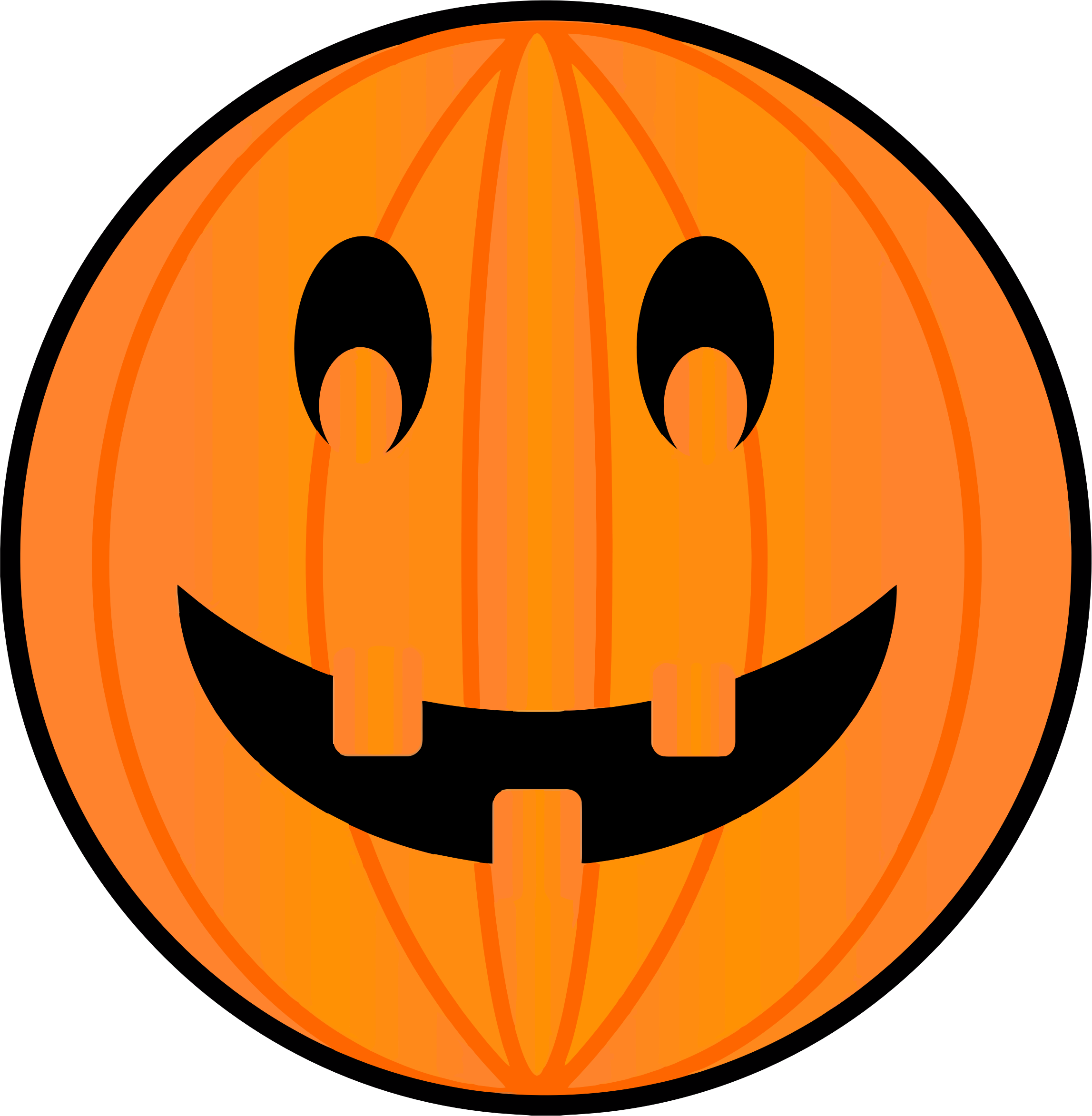 Halloween jack o lantern. Clipart face pumpkin