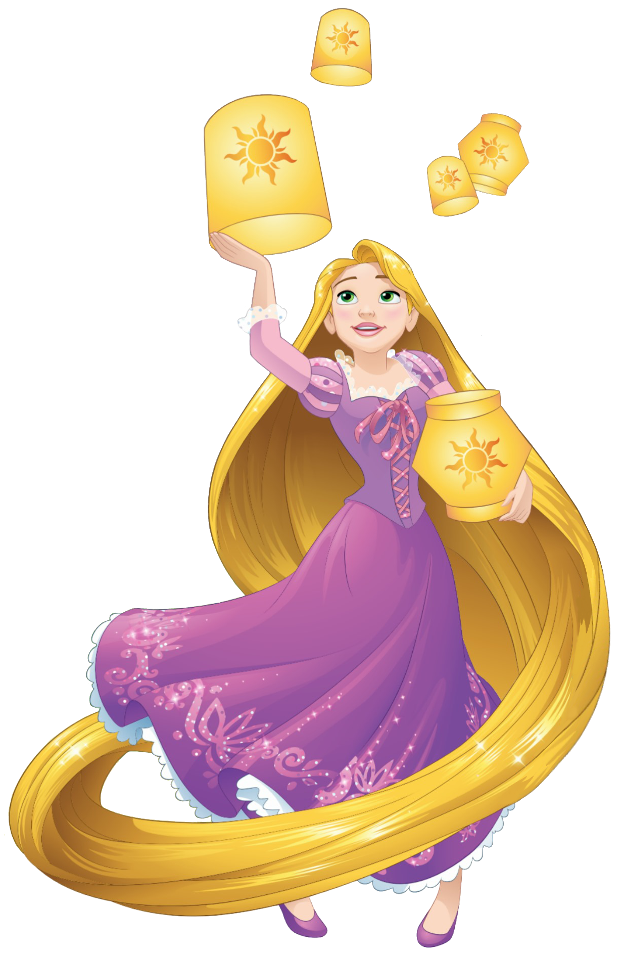 rapunzel sun clip art