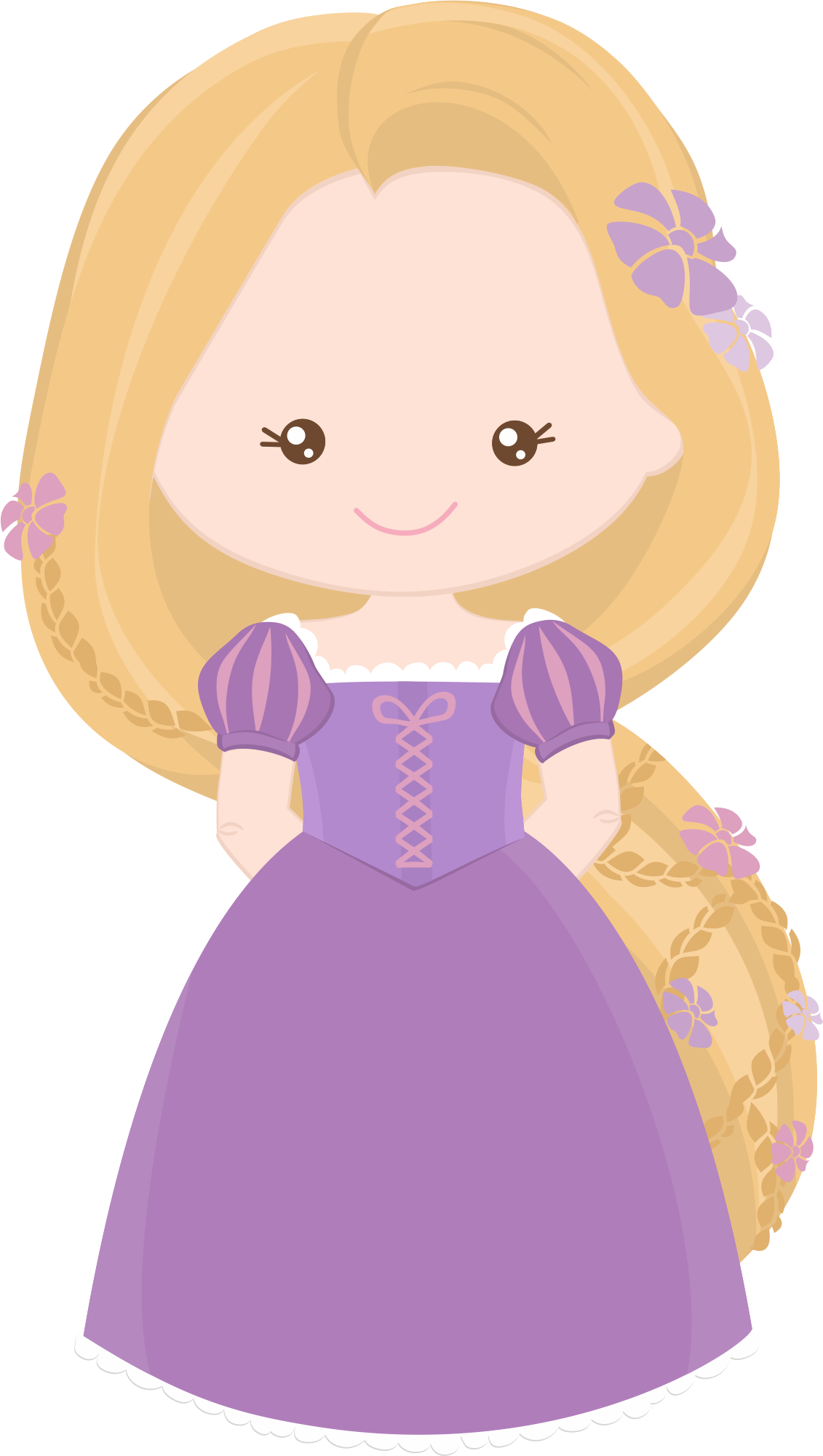 Little princess e grafos. Rapunzel clipart lil