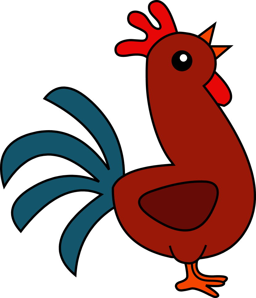 Face clipart rooster.  collection of high