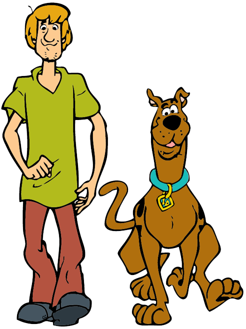 clipart face scooby doo