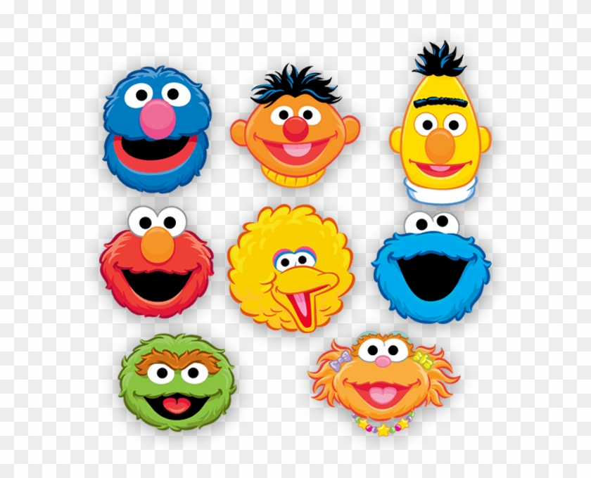 Sesame Street Character Faces